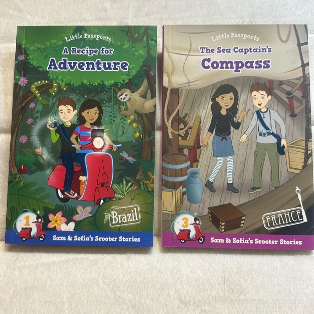 Adventure. Little Passports. Brazil and France